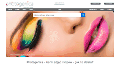 Desktop Screenshot of photogenica.pl